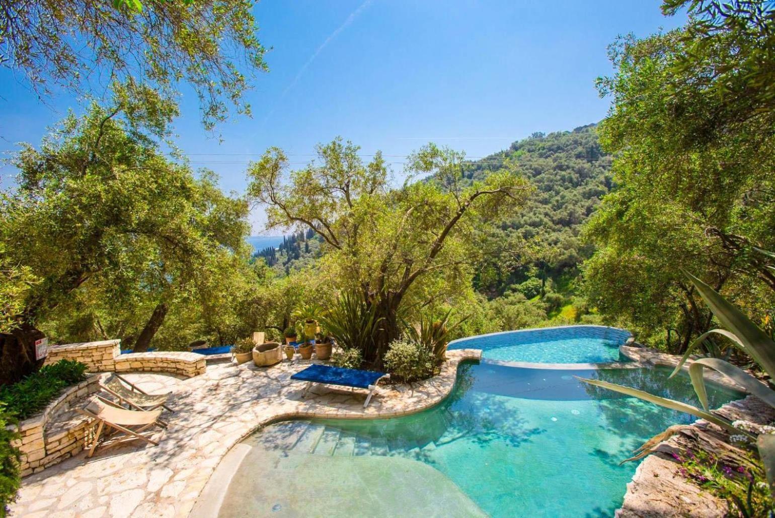 The Olive Press Agni Bay Villa Exterior photo